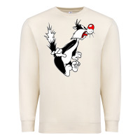 Sandshell sylvester cat Premium Sweatshirt - linhVisuals