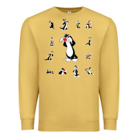 Antique Gold sylvester cat Premium Sweatshirt - linhVisuals