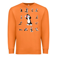 Carrot sylvester cat Premium Sweatshirt - linhVisuals