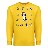 Lemon sylvester cat Premium Sweatshirt - linhVisuals