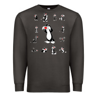Smoke sylvester cat Premium Sweatshirt - linhVisuals