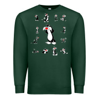 Sports Green sylvester cat Premium Sweatshirt - linhVisuals