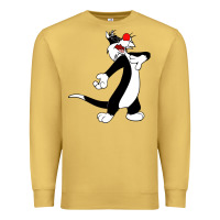 Antique Gold sylvester cat Premium Sweatshirt - linhVisuals
