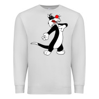 Dove Grey sylvester cat Premium Sweatshirt - linhVisuals