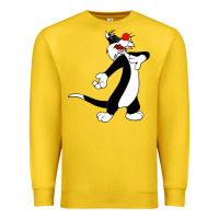 Lemon sylvester cat Premium Sweatshirt - linhVisuals