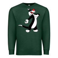 Sports Green sylvester cat Premium Sweatshirt - linhVisuals