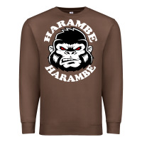 Chestnut harambe Premium Sweatshirt - linhVisuals