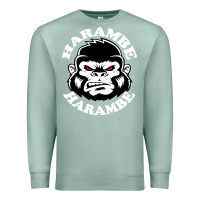 Seafoam harambe Premium Sweatshirt - linhVisuals