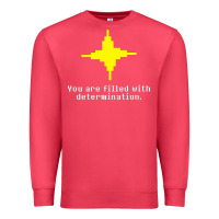 Cardinal undertale   determination point Premium Sweatshirt - linhVisuals