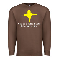 Chestnut undertale   determination point Premium Sweatshirt - linhVisuals