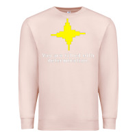 Pale Pink undertale   determination point Premium Sweatshirt - linhVisuals