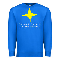 True Royal undertale   determination point Premium Sweatshirt - linhVisuals