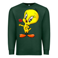 Sports Green tweety Premium Sweatshirt - linhVisuals