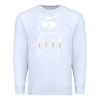 White foosball t  shirt foosball table soccer t  shirt Premium Sweatshirt - linhVisuals