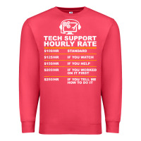 Cardinal tech support hourly rate t shirt Premium Sweatshirt - linhVisuals