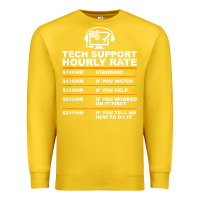 Lemon tech support hourly rate t shirt Premium Sweatshirt - linhVisuals