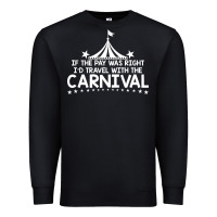 Black carnival Premium Sweatshirt - linhVisuals