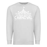 Dove Grey carnival Premium Sweatshirt - linhVisuals