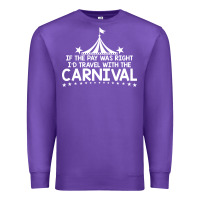 Purple carnival Premium Sweatshirt - linhVisuals