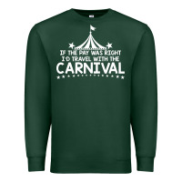 Sports Green carnival Premium Sweatshirt - linhVisuals