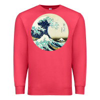 Cardinal great wave Premium Sweatshirt - linhVisuals