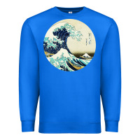 True Royal great wave Premium Sweatshirt - linhVisuals