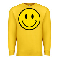 Lemon vintage retro happy smiley face 80's 90's aesthetic sweatshirt Premium Sweatshirt - linhVisuals