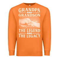 Carrot grandpa and grandson the legend t  shirtgrandpa and grandson the legen Premium Sweatshirt - linhVisuals