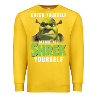 Lemon sh.rek check yourself before you sh.rek yourself t shirt Premium Sweatshirt - linhVisuals