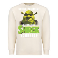 Sandshell sh.rek check yourself before you sh.rek yourself t shirt Premium Sweatshirt - linhVisuals
