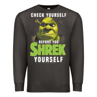 Smoke sh.rek check yourself before you sh.rek yourself t shirt Premium Sweatshirt - linhVisuals