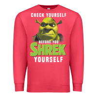 Cardinal sh.rek check yourself before you sh.rek yourself t shirt Premium Sweatshirt - linhVisuals