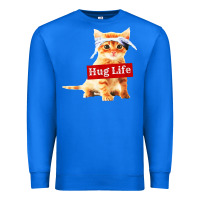 True Royal hug life kitty cat Premium Sweatshirt - linhVisuals