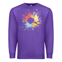 Purple ping pong t  shirt p i n g p o n g i n k s p l a s h t  shirt Premium Sweatshirt - linhVisuals