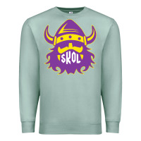 Seafoam skol nordic viking helmet shirt Premium Sweatshirt - linhVisuals