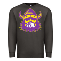 Smoke skol nordic viking helmet shirt Premium Sweatshirt - linhVisuals