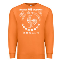 Carrot sriracha official hot chili sauce men's graphic Premium Sweatshirt - linhVisuals