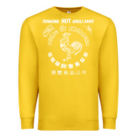 Lemon sriracha official hot chili sauce men's graphic Premium Sweatshirt - linhVisuals