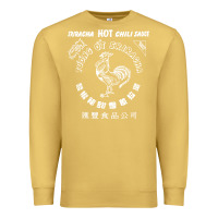 Antique Gold sriracha official hot chili sauce men's graphic Premium Sweatshirt - linhVisuals