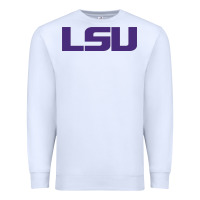 White lsu sport Premium Sweatshirt - linhVisuals