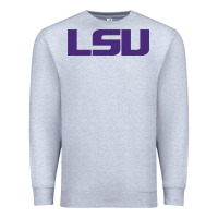 Heather Grey lsu sport Premium Sweatshirt - linhVisuals