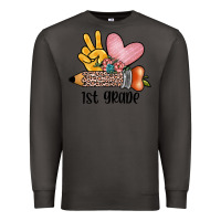Smoke peace love 1st grade Premium Sweatshirt - JahusDesignShop