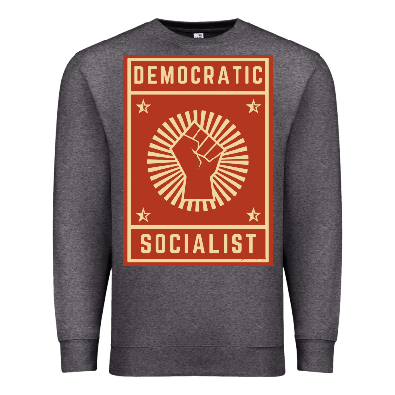 Democratic Socialist Premium Sweatshirt by linhVisuals | Teevron