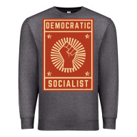 Charcoal Heather democratic socialist Premium Sweatshirt - linhVisuals