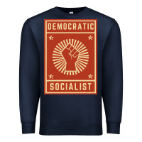Navy democratic socialist Premium Sweatshirt - linhVisuals