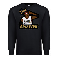 Black sixers the answer Premium Sweatshirt - linhVisuals