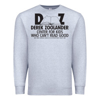 Heather Grey derek zoolander Premium Sweatshirt - linhVisuals