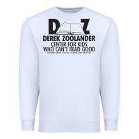 White derek zoolander Premium Sweatshirt - linhVisuals