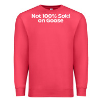 Cardinal womens not 100 sold on goose v neck t shirt Premium Sweatshirt - linhVisuals