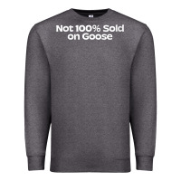 Charcoal Heather womens not 100 sold on goose v neck t shirt Premium Sweatshirt - linhVisuals